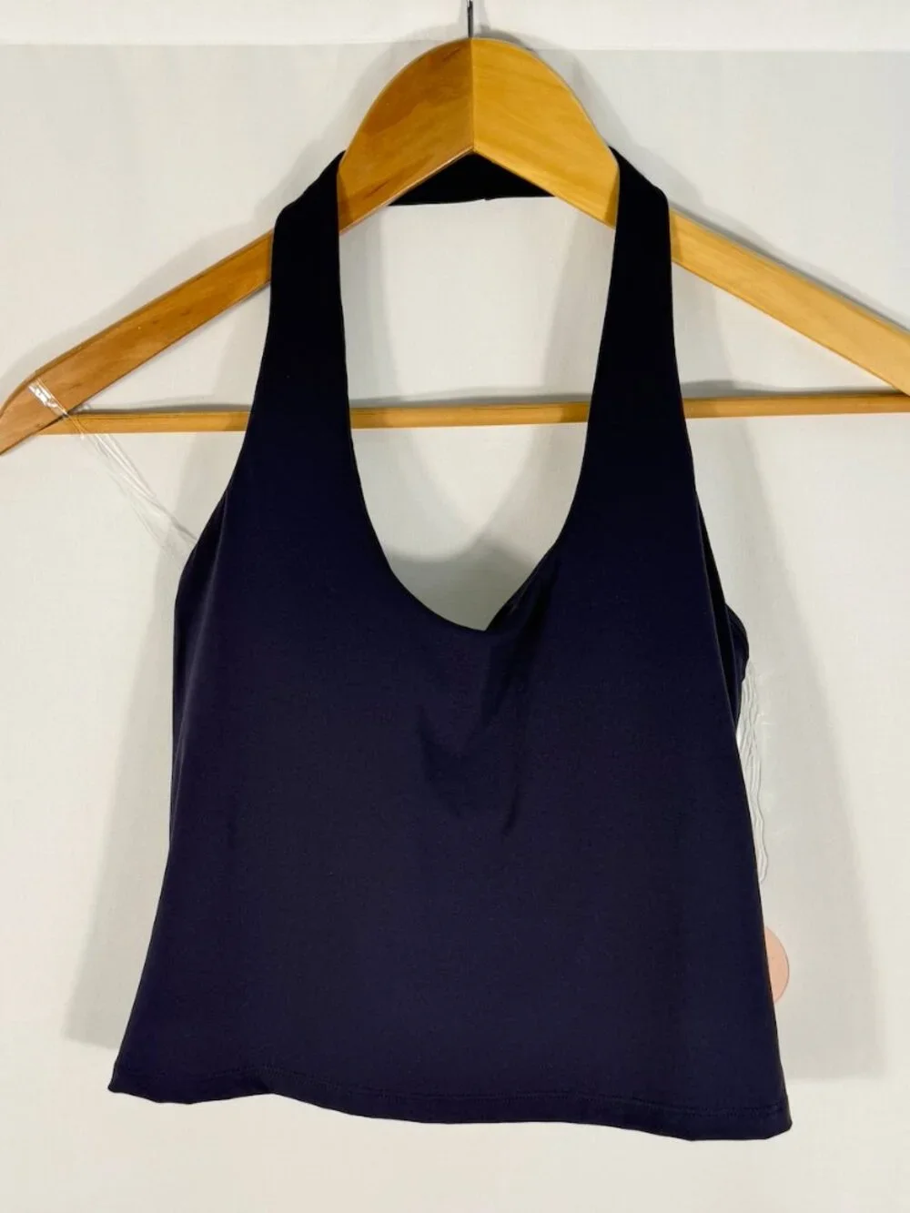 Posie Active Halter Capri Legging Set Navy Small NWT 2 Piece Pilates Workout